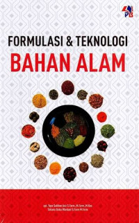 Image of FORMULASI & TEKNOLOGI BAHAN ALAM