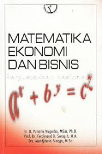 MATEMATIKA EKONOMI DAN BISNIS
