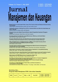 6
JURNAL MANAJEMEN DAN KEUANGAN, VOL 14, NO. 1, MEI 2025