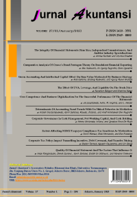 JURNAL AKUNTANSI VOLUME 27/1/January/2023