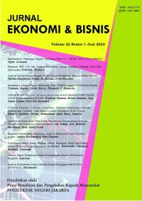 JURNAL EKONOMI BISNIS VOL 22 NO 1 2023