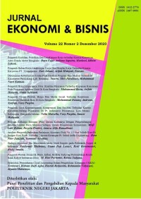 JURNAL EKONOMI BISNIS VOL 22 NO 2 2023