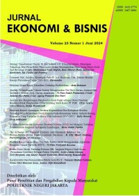 JURNAL EKONOMI BISNIS VOL 23 NO 1  2024