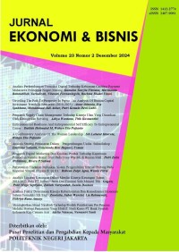 JURNAL EKONOMI BISNIS VOL 23 NO 2 2024