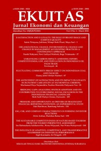 Jurnal Ekonomi dan Keuangan – Volume 8, Nomor 1, Maret 2024