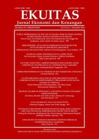 Jurnal Ekonomi dan Keuangan – Volume 8, Number 3, September 2024