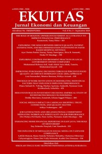 Jurnal Ekonomi dan Keuangan – Volume 8, Number 3, September 2024