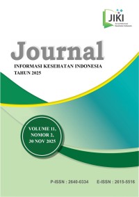 Jurnal Informasi Kesehatan Indonesia Vol. 11 No. 2 (2025)